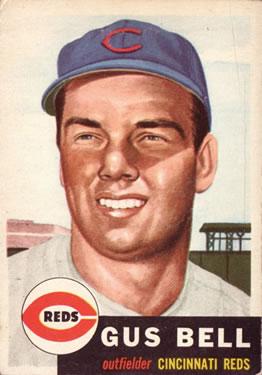 1953 Topps #118 Gus Bell Front