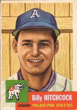 1953 Topps #17 Billy Hitchcock Front