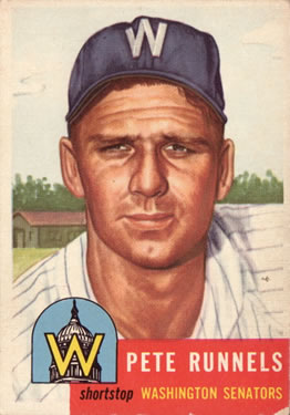 1953 Topps #219 Pete Runnels Front