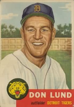 1953 Topps #277 Don Lund Front