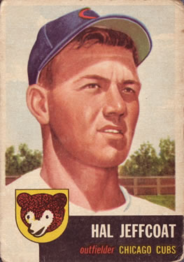 1953 Topps #29 Hal Jeffcoat Front