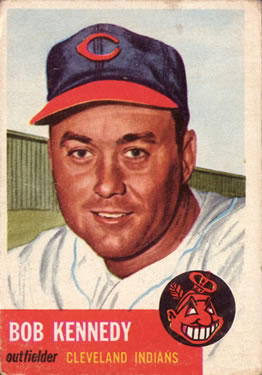 1953 Topps #33 Bob Kennedy Front