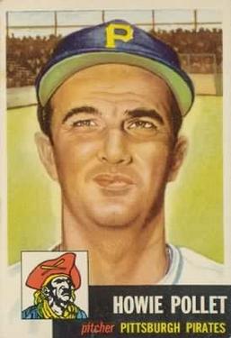 1953 Topps #83 Howie Pollet Front
