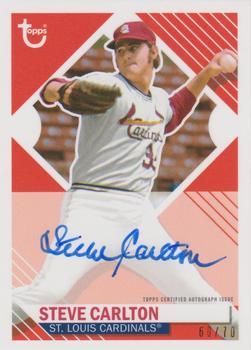 2021 Topps Brooklyn Collection - Autographs #BKA-SC Steve Carlton Front