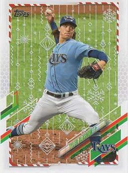 2021 Topps Holiday - Metallic Holiday #HW64 Tyler Glasnow Front