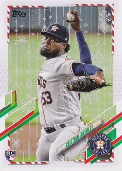 2021 Topps Holiday - Metallic Holiday #HW74 Cristian Javier Front