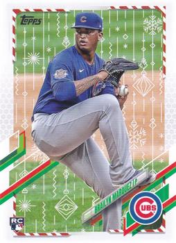 2021 Topps Holiday - Metallic Holiday #HW78 Brailyn Marquez Front