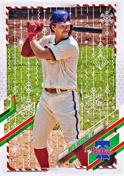2021 Topps Holiday - Metallic Holiday #HW83 Rhys Hoskins Front