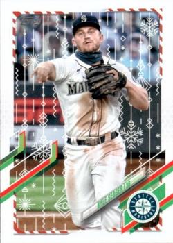 2021 Topps Holiday - Metallic Holiday #HW92 Kyle Seager Front