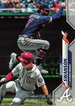 2020 Topps - Celebration of the Decades #47 Dansby Swanson Front