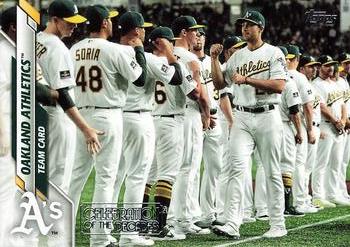 2020 Topps - Celebration of the Decades #73 Oakland Athletics Front