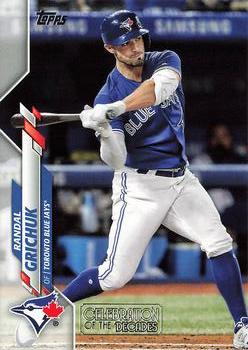 2020 Topps - Celebration of the Decades #231 Randal Grichuk Front