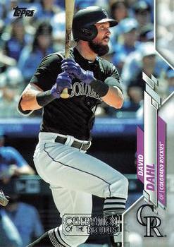 2020 Topps - Celebration of the Decades #233 David Dahl Front