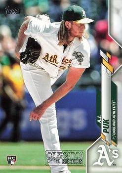 2020 Topps - Celebration of the Decades #251 A.J. Puk Front
