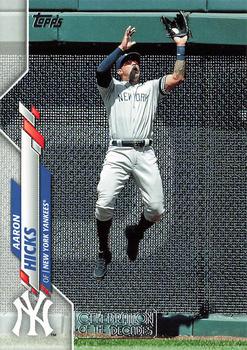 2020 Topps - Celebration of the Decades #252 Aaron Hicks Front