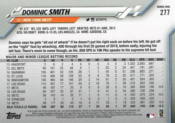 2020 Topps - Celebration of the Decades #277 Dominic Smith Back