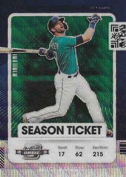 2021 Panini Contenders - Optic Green Wave #83 Mitch Haniger Front
