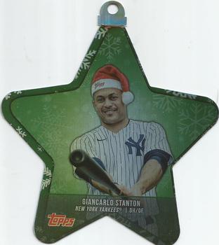 2021 Topps Holiday - MLB Die Cut Star Ornaments #WHO-GS Giancarlo Stanton Front