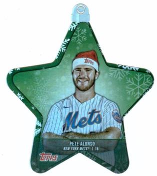 2021 Topps Holiday - MLB Die Cut Star Ornaments #WHO-PA Pete Alonso Front