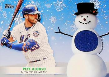 2021 Topps Holiday - Relics #WRC-PA Pete Alonso Front