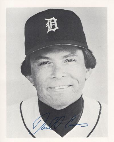 1986 Detroit Tigers B & W photos #NNO Darrell Evans Front