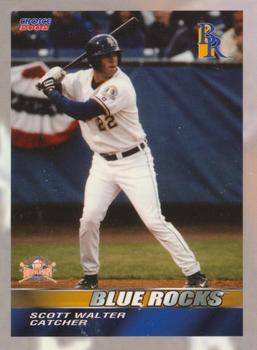 2002 Choice Wilmington Blue Rocks Early Edition Starting Lineup #02 Scott Walter Front