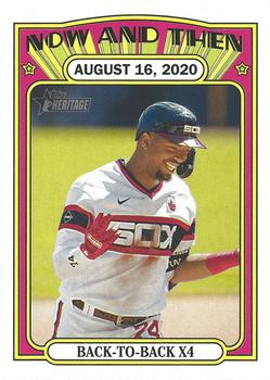 2021 Topps Heritage - Now and Then #NT-11 Eloy Jimenez Front