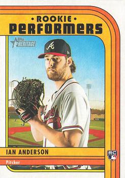 2021 Topps Heritage - Rookie Performers #RP-12 Ian Anderson Front