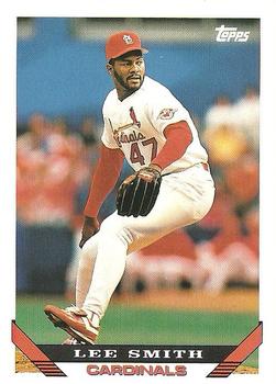 1993 Topps #12 Lee Smith Front