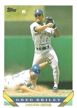 1993 Topps #14 Greg Briley Front