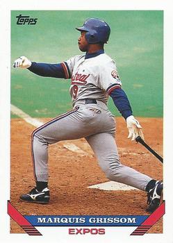 1993 Topps #15 Marquis Grissom Front