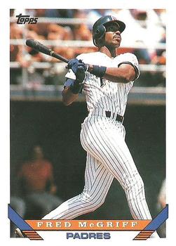 1993 Topps #30 Fred McGriff Front