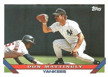1993 Topps #32 Don Mattingly Front