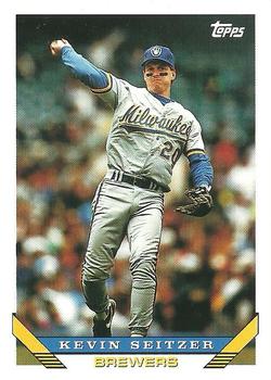 1993 Topps #44 Kevin Seitzer Front