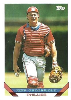 1993 Topps #72 Jeff Grotewold Front