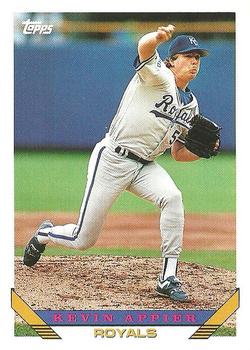 1993 Topps #76 Kevin Appier Front