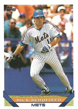 1993 Topps #79 Dick Schofield Front