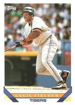 1993 Topps #80 Cecil Fielder Front