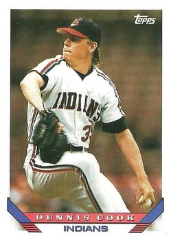 1993 Topps #141 Dennis Cook Front