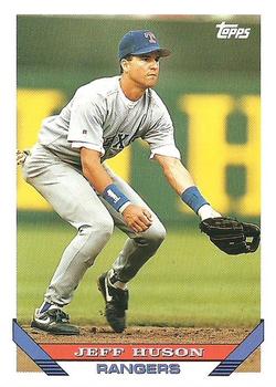 1993 Topps #143 Jeff Huson Front