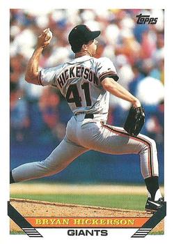 1993 Topps #147 Bryan Hickerson Front