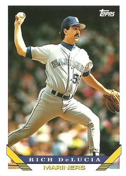1993 Topps #152 Rich DeLucia Front
