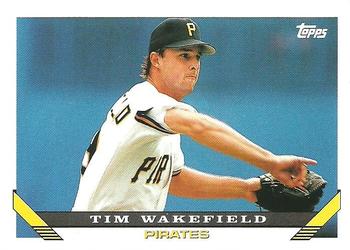 1993 Topps #163 Tim Wakefield Front