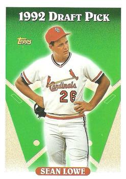1993 Topps #191 Sean Lowe Front