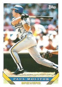 1993 Topps #207 Paul Molitor Front