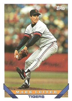 1993 Topps #216 Mark Leiter Front