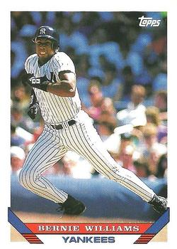 1993 Topps #222 Bernie Williams Front