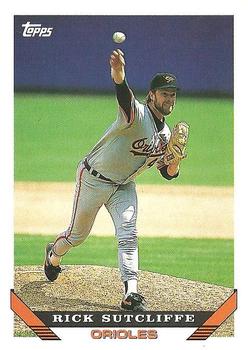 1993 Topps #274 Rick Sutcliffe Front