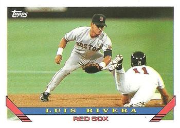 1993 Topps #296 Luis Rivera Front