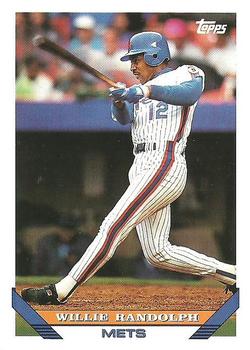 1993 Topps #324 Willie Randolph Front